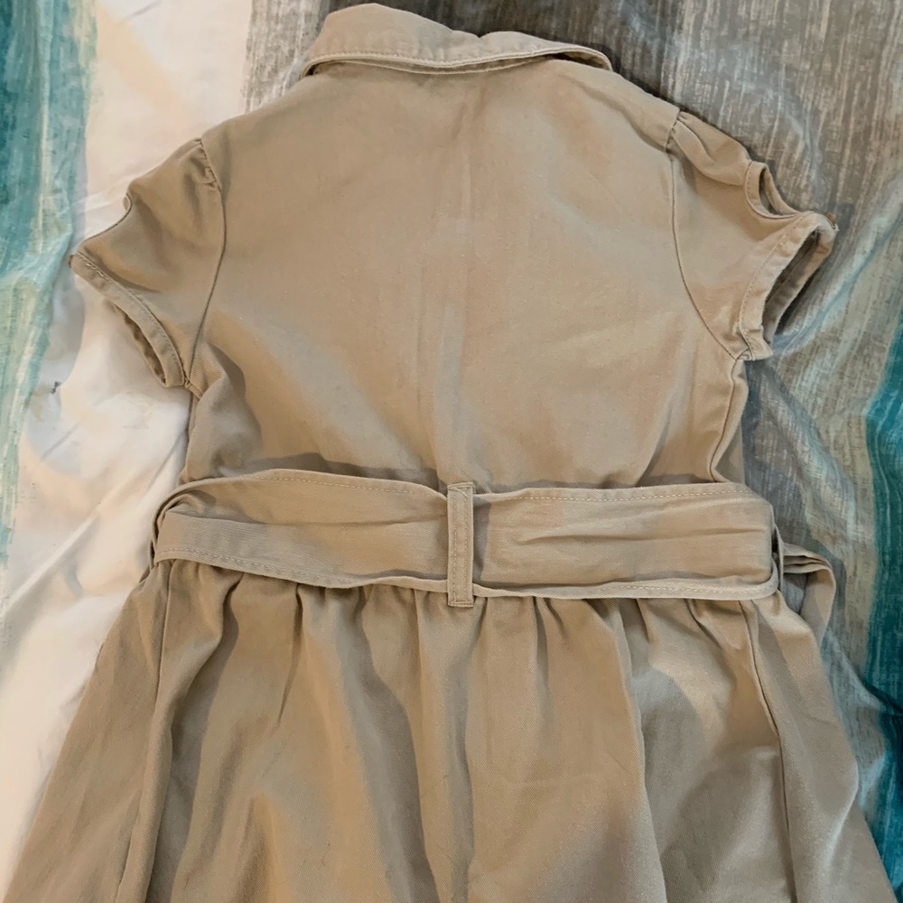 Girls size 4 French Toast Khaki (uniform) Dress